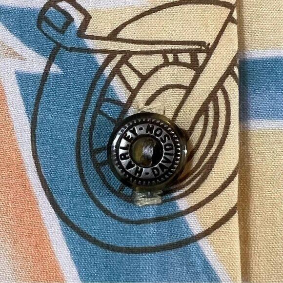 Vintage Harley Davidson | Tori Richard Collab Tropical Hawaiian Shirt - Picture 8 of 12